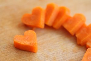 Carrots are good for Heart