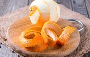 Orange Peel for Nail Whitening