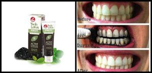 Twin Lotus Charcoal Toothpaste
