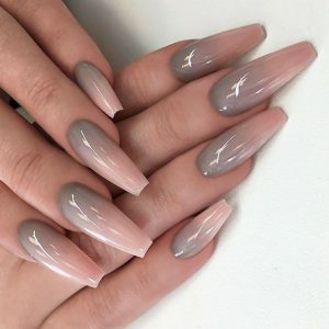 French Ombre Nail Design