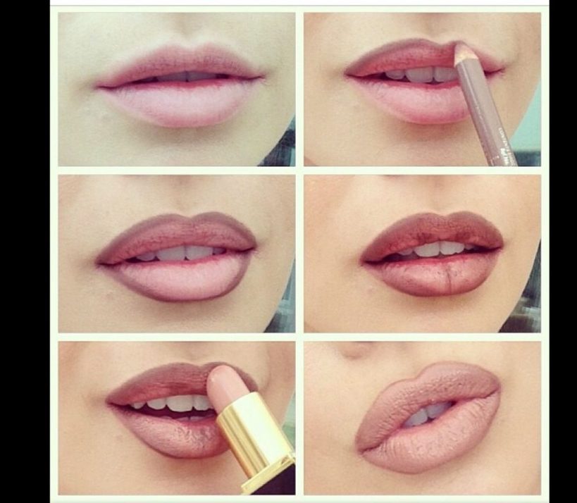 Apply bigger make to lips to how lipstick look canada