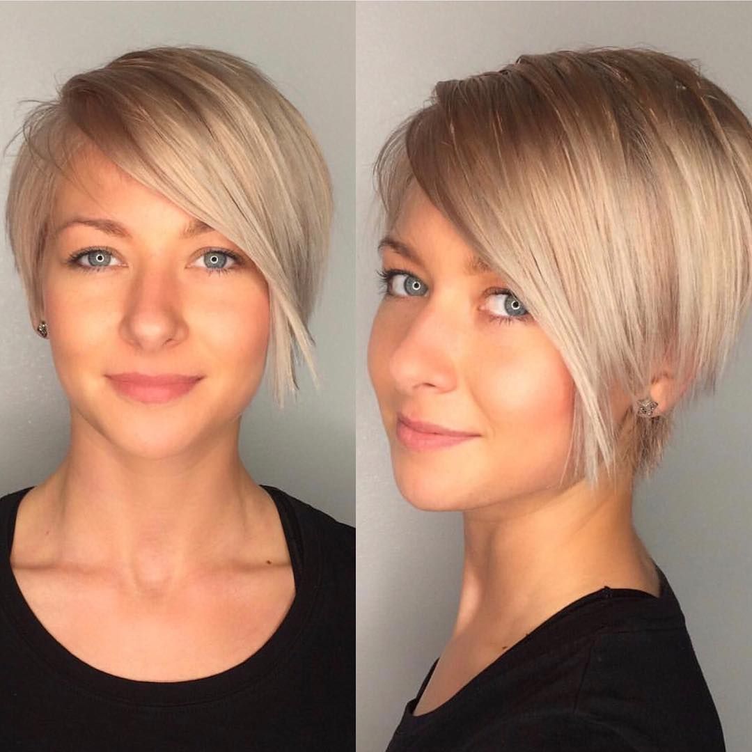 10 Stunning Short Hairstyles for Round Faces with Double Chin