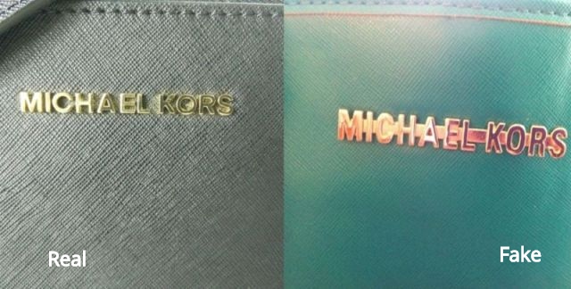How to Spot a Fake Michael Kors Bag - Real Vs. Fake MK Bags
