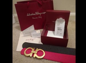 Spot Fake Ferragamo Belt Box Packaging