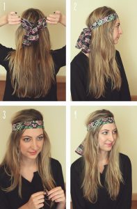 How to Tie a Scarf as a Headband